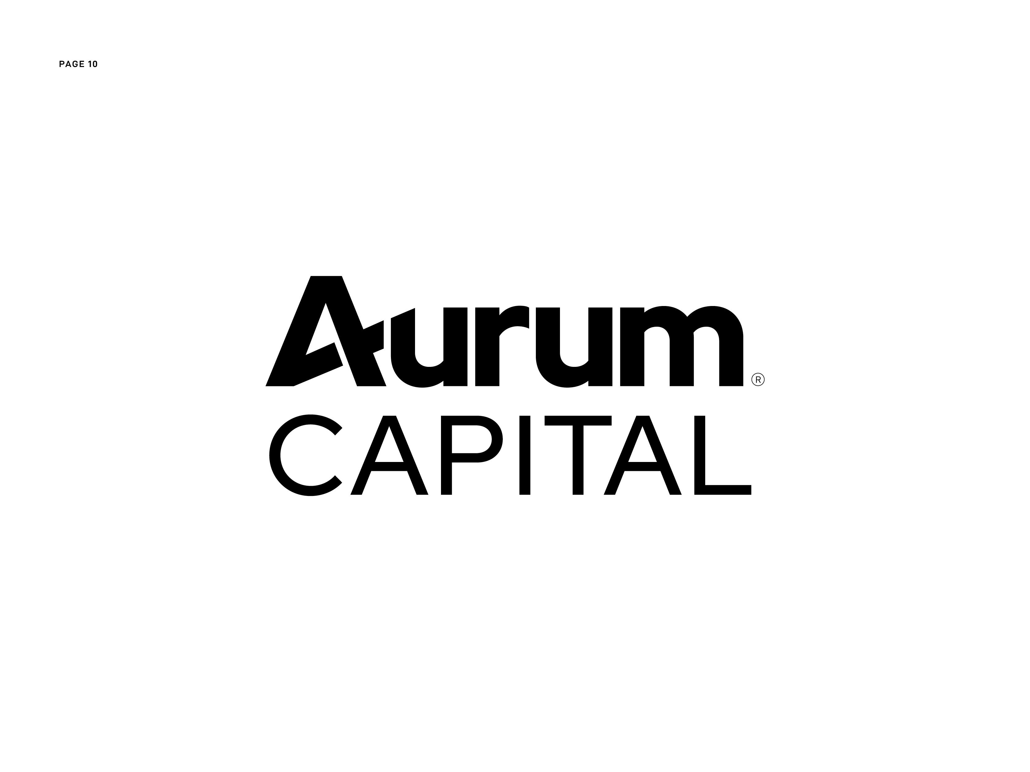 Aurum presentation slide