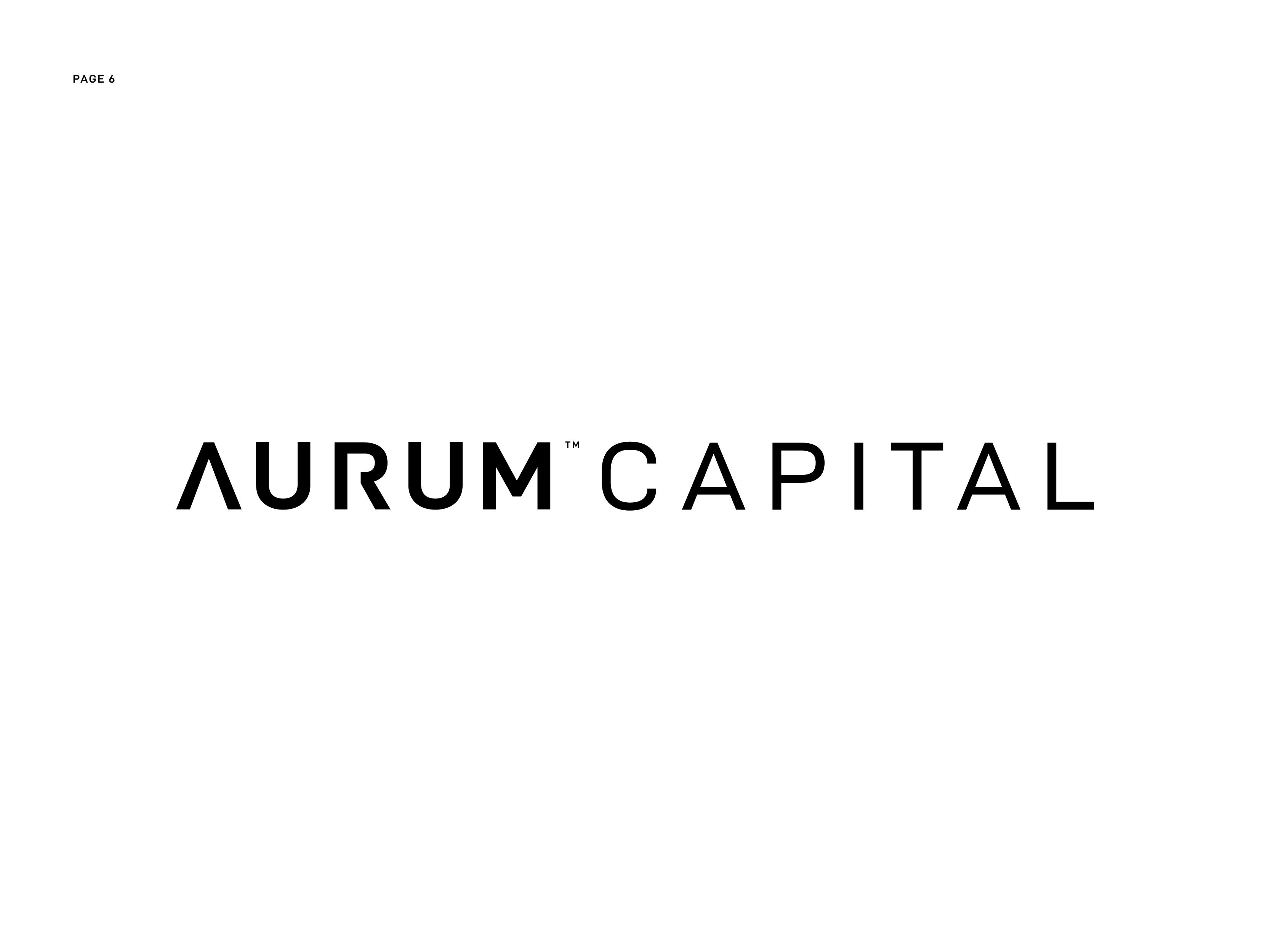 Aurum presentation slide